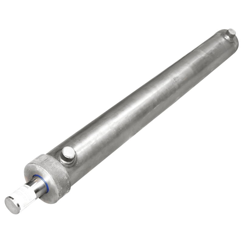 Cilindru hidraulic 850 mm filet M20 cu racord hidraulic fi20